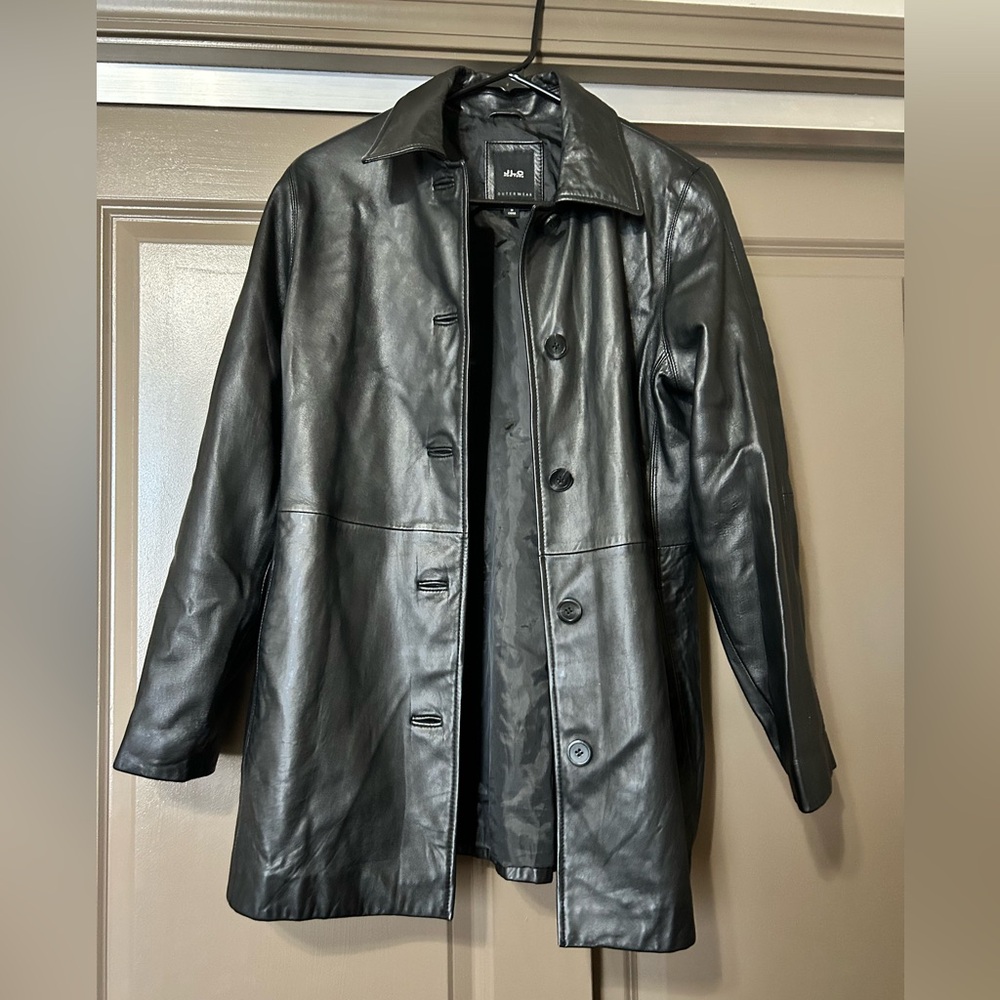 Leather Coat | JLC New York